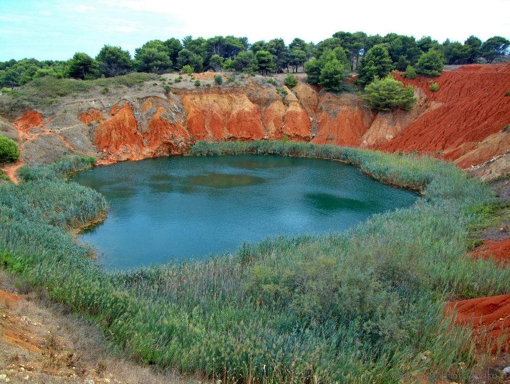 Otranto (Lecce, Italy) - The old abandonend bauxite quarry